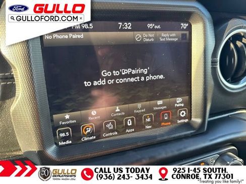 Used 2022 Jeep Gladiator Overland w/ Popular Equipment Package AWD/4WD image 8