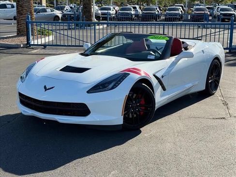 Certified 2019 Chevrolet Corvette Stingray Convertible w/ Carbon Flash Badge Package RWD image 25