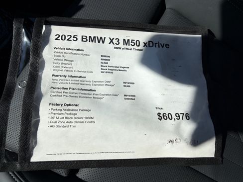 Used 2025 BMW X3 M50 AWD/4WD image 19