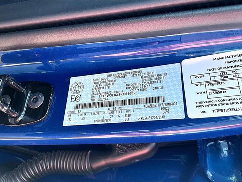 Certified 2025 Ford F150 XLT w/ Equipment Group 301A Standard AWD/4WD image 36