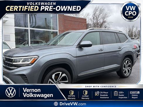 Certified 2023 Volkswagen Atlas SEL AWD/4WD image 1