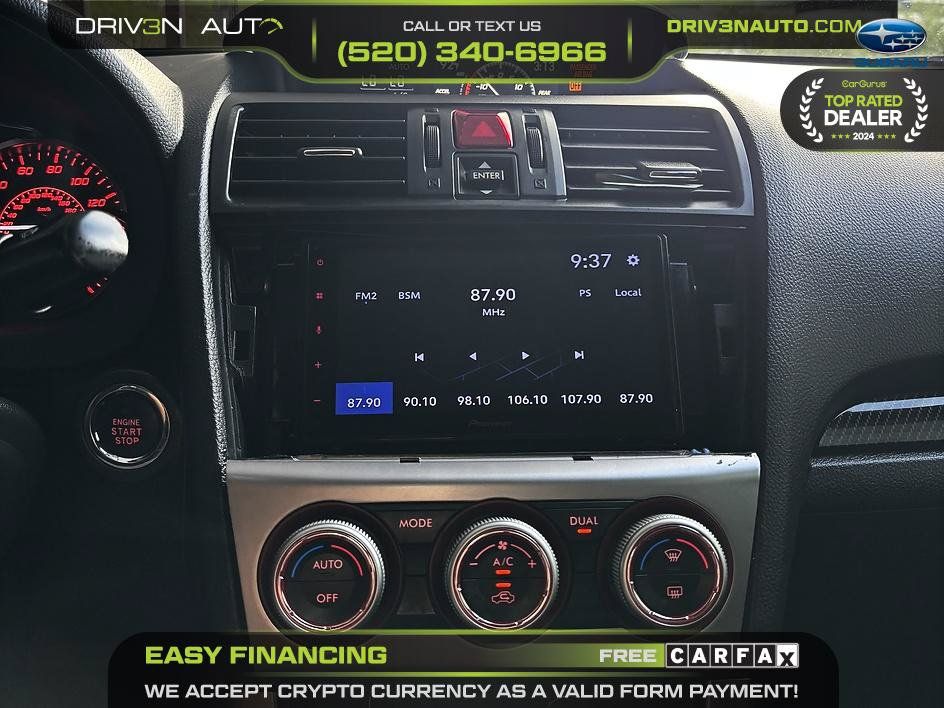 Used 2015 Subaru WRX STI Launch Edition AWD/4WD image 12
