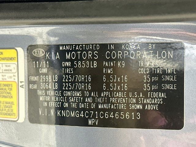 Used 2012 Kia Sedona LX w/ PWR Pkg FWD image 37