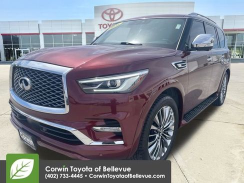 Used 2021 INFINITI QX80 Sensory w/ All-Season Package RWD image 7