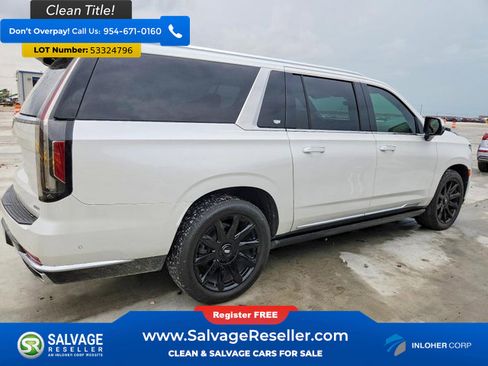Used 2021 Cadillac Escalade ESV Premium Luxury Platinum AWD/4WD image 4