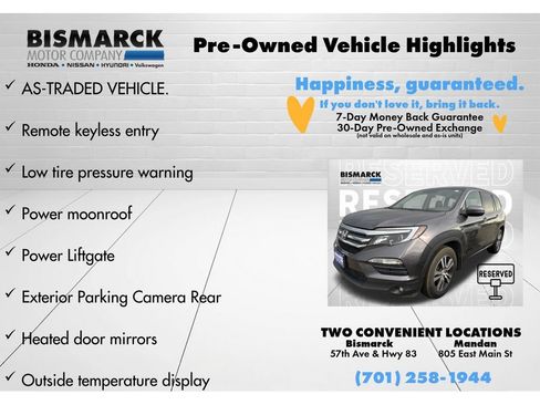 Used 2017 Honda Pilot EX-L image 5