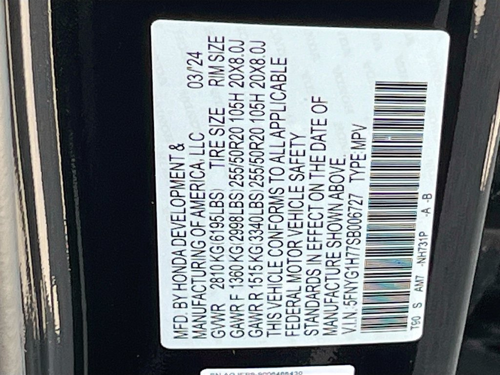 Used 2025 Honda Pilot Touring image 35