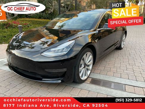 Used 2019 Tesla Model 3 Long Range RWD image 1