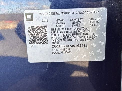 Used 2018 Chevrolet Impala LT image 15