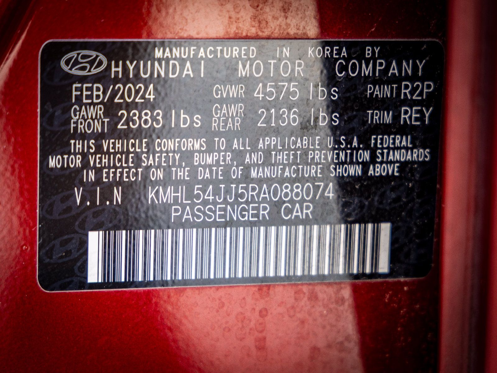 Used 2024 Hyundai Sonata Limited FWD image 27