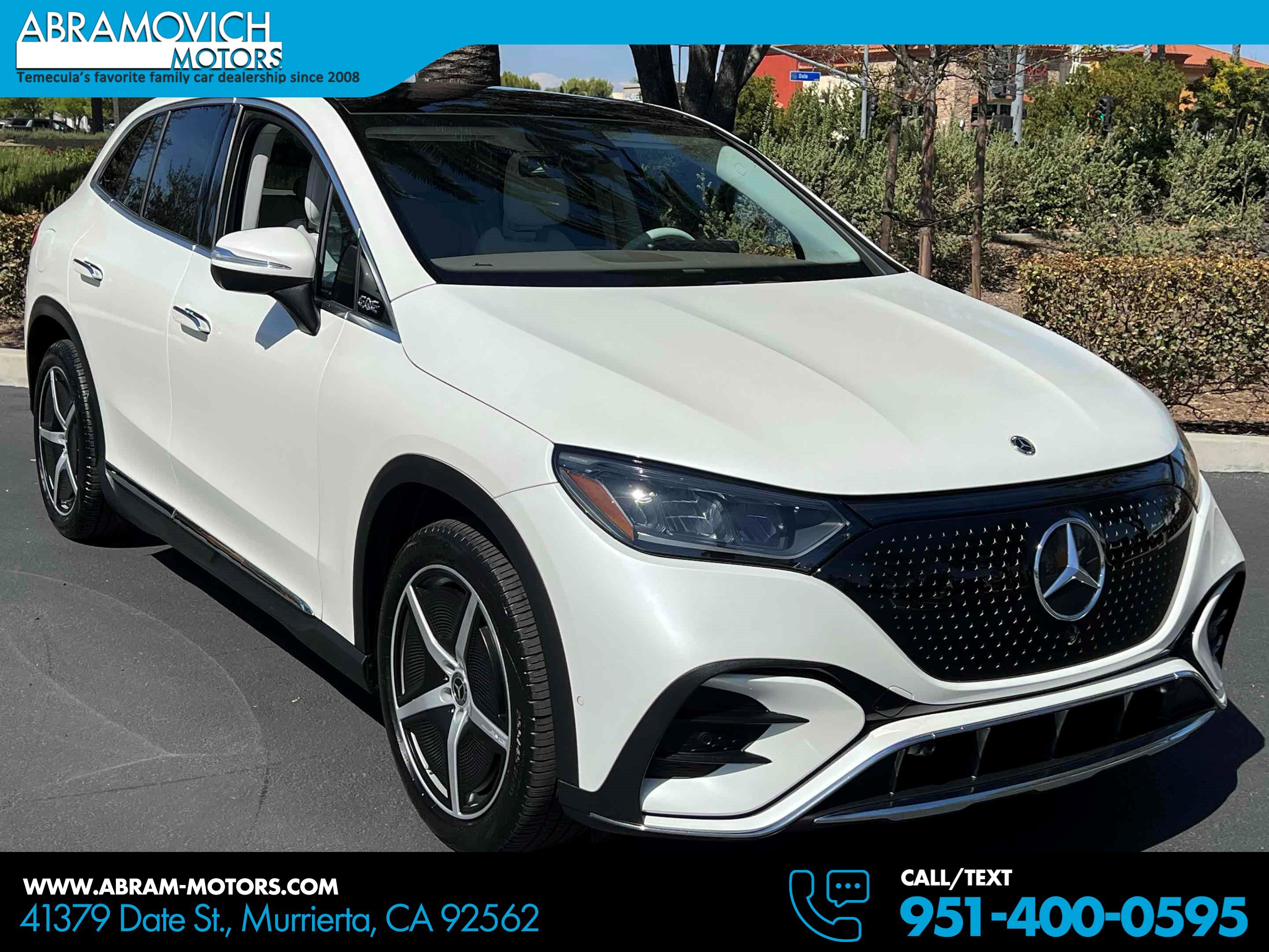 Used 2023 Mercedes-Benz EQE 350+ SUV w/ AMG Line Exterior Package image 1