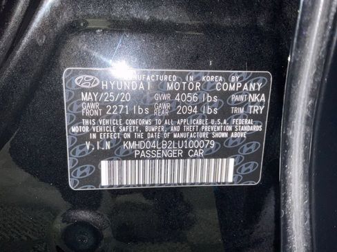 Used 2020 Hyundai Elantra Sport w/ Cargo Package (C1) FWD image 28