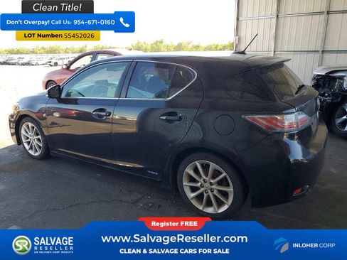Used 2011 Lexus CT 200h Premium w/ Leather Pkg FWD image 3