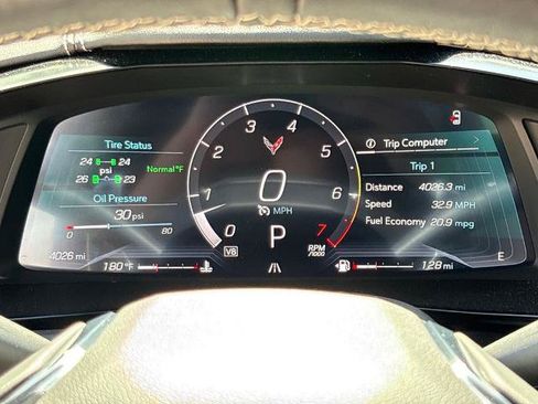 Used 2024 Chevrolet Corvette Stingray Preferred Cpe w/ Body-Color Dual Roof Package RWD image 21
