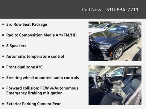 Used 2019 Volkswagen Tiguan SE w/ 3rd Row Seat Package AWD/4WD image 4
