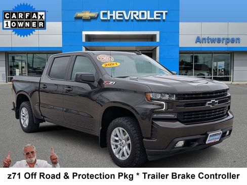 Certified 2021 Chevrolet Silverado 1500 RST image 1