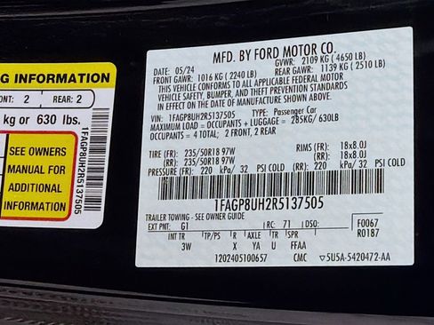 Used 2024 Ford Mustang Premium image 34