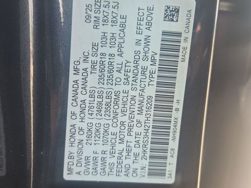 Certified 2026 Honda CR-V EX image 31