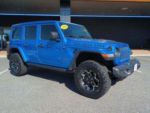 Used 2023 Jeep Wrangler Unlimited Rubicon 4xe AWD/4WD image 2