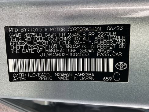 Used 2023 Toyota Prius XLE image 39