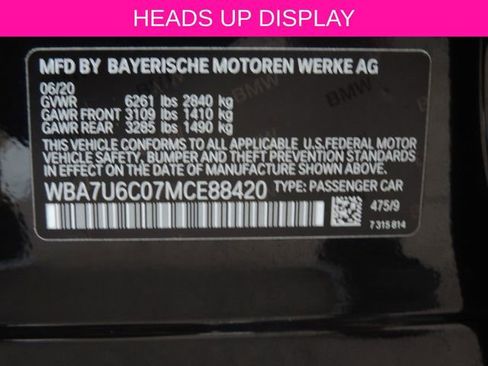 Used 2021 BMW M760i xDrive M760i w/ Luxury Rear Seating Package image 24
