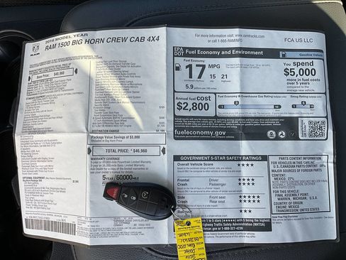 Used 2016 RAM 1500 Big Horn image 28