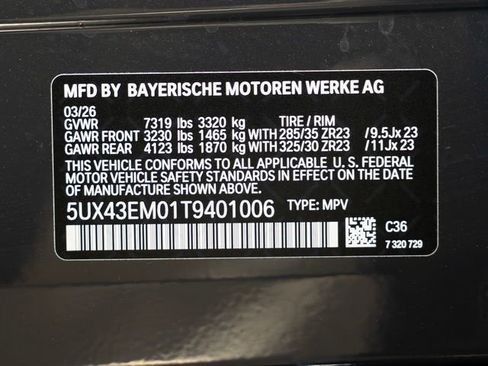 New 2026 BMW ALPINA XB7 AWD/4WD image 24