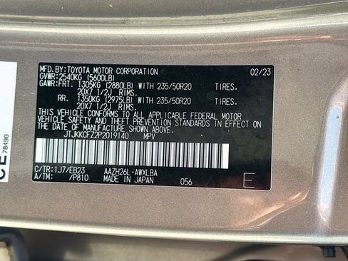Used 2023 Lexus NX 450h+ F Sport w/ Vision Package AWD/4WD image 44
