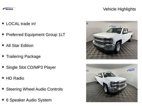 Used 2017 Chevrolet Silverado 1500 LT w/ All Star Edition AWD/4WD image 4