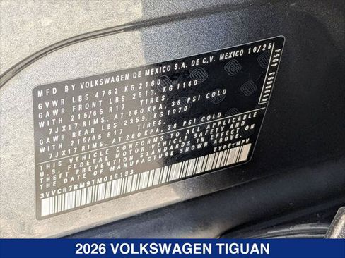 Used 2026 Volkswagen Tiguan S FWD image 24