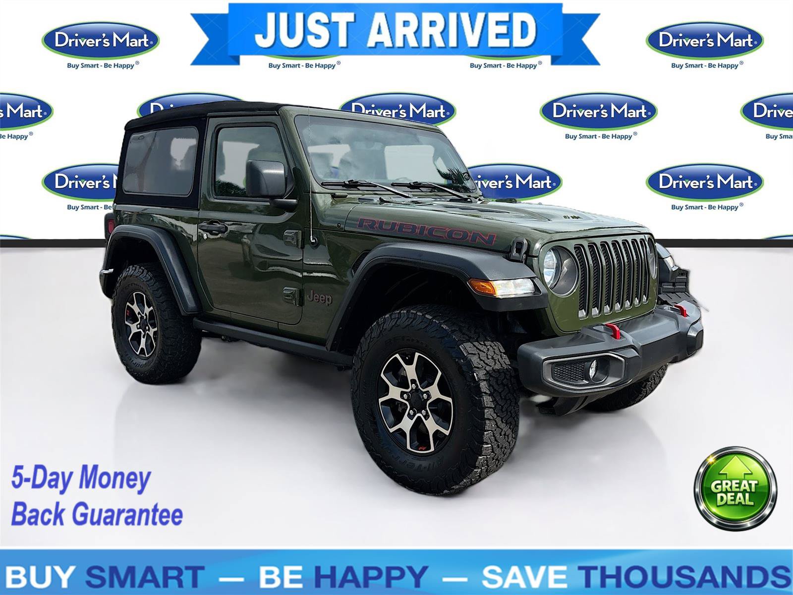 Used 2021 Jeep Wrangler Rubicon AWD/4WD image 1