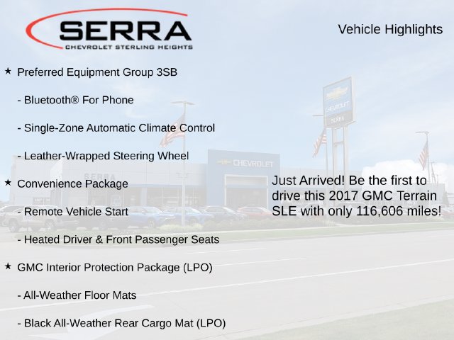 Used 2017 GMC Terrain SLE w/ Convenience Package FWD image 3