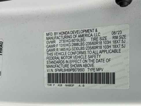Used 2023 Honda Odyssey EX-L image 28