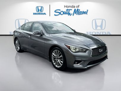 Used 2021 INFINITI Q50 Luxe w/ Cargo Package