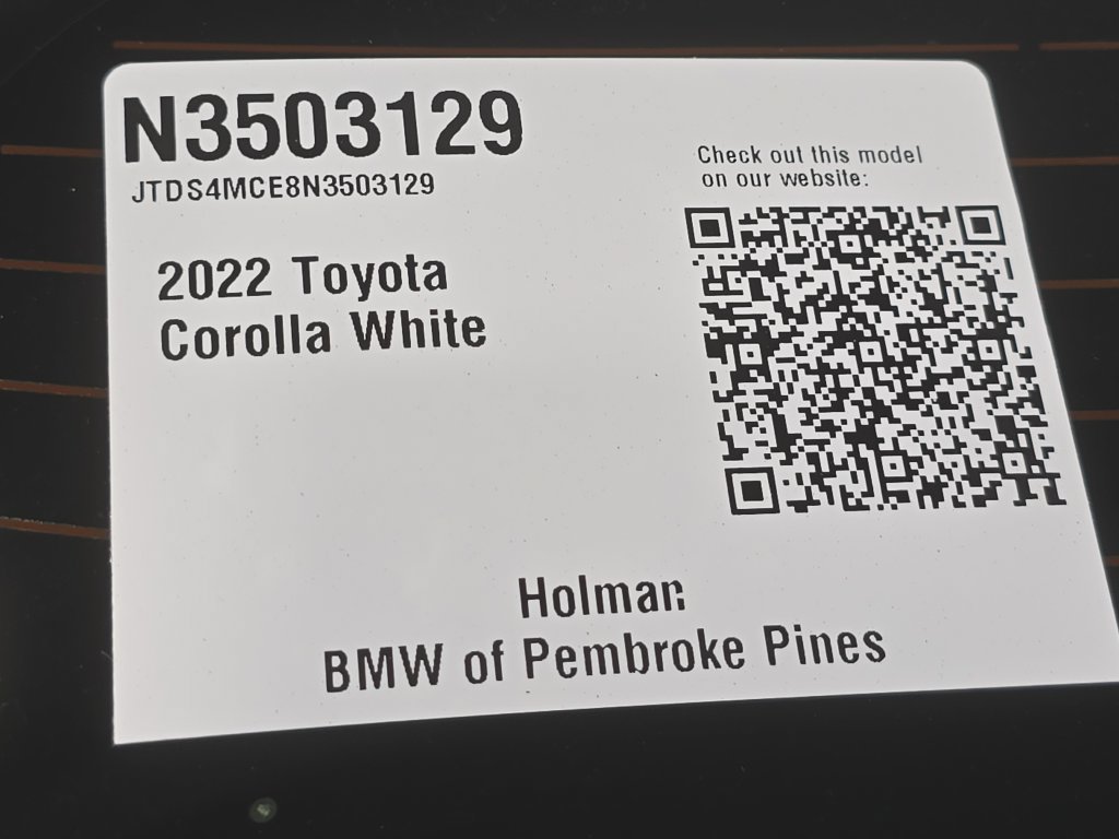 Used 2022 Toyota Corolla SE FWD image 27