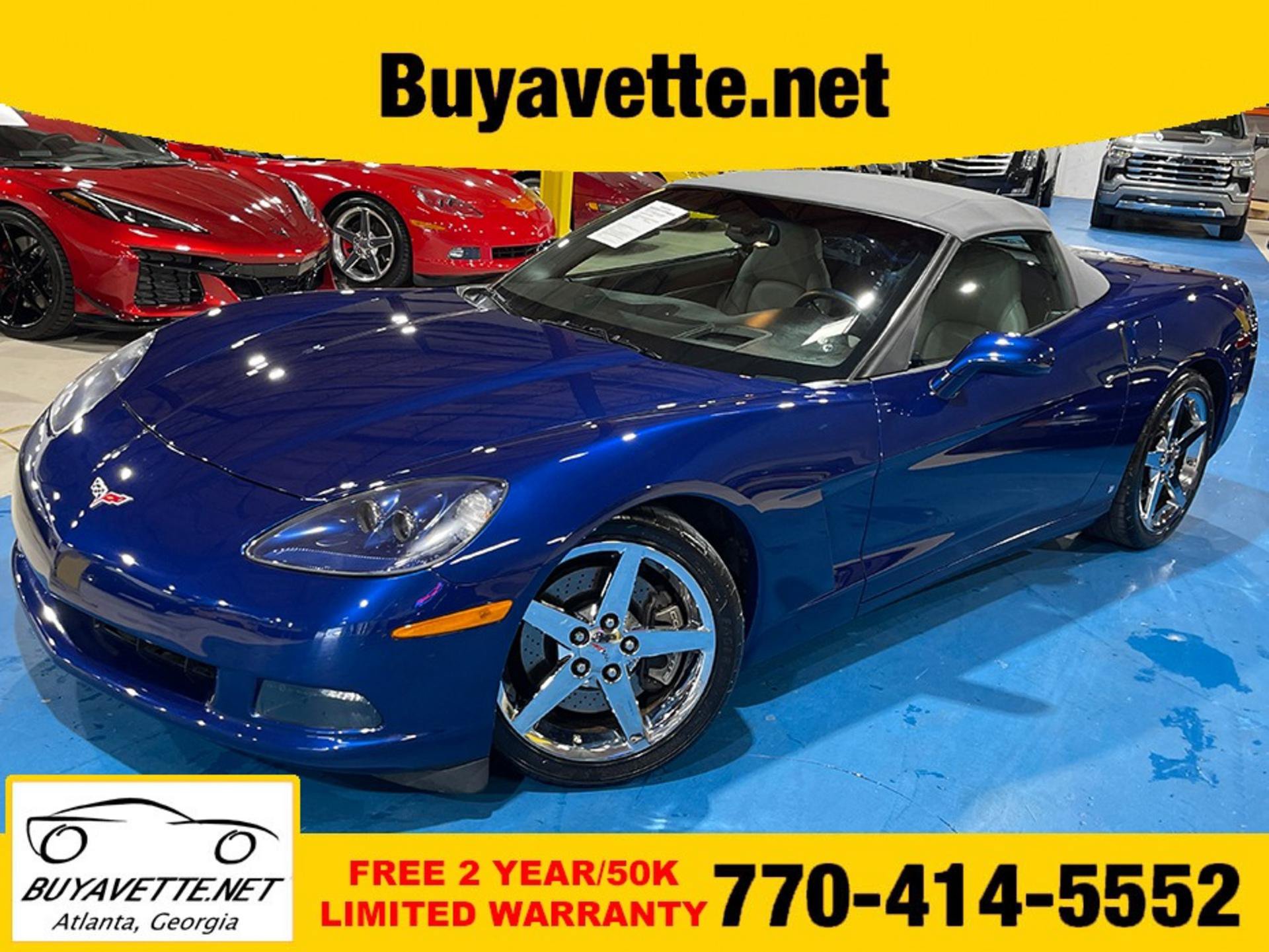 Used 2007 Chevrolet Corvette Convertible w/ Preferred Equipment Group RWD image 1