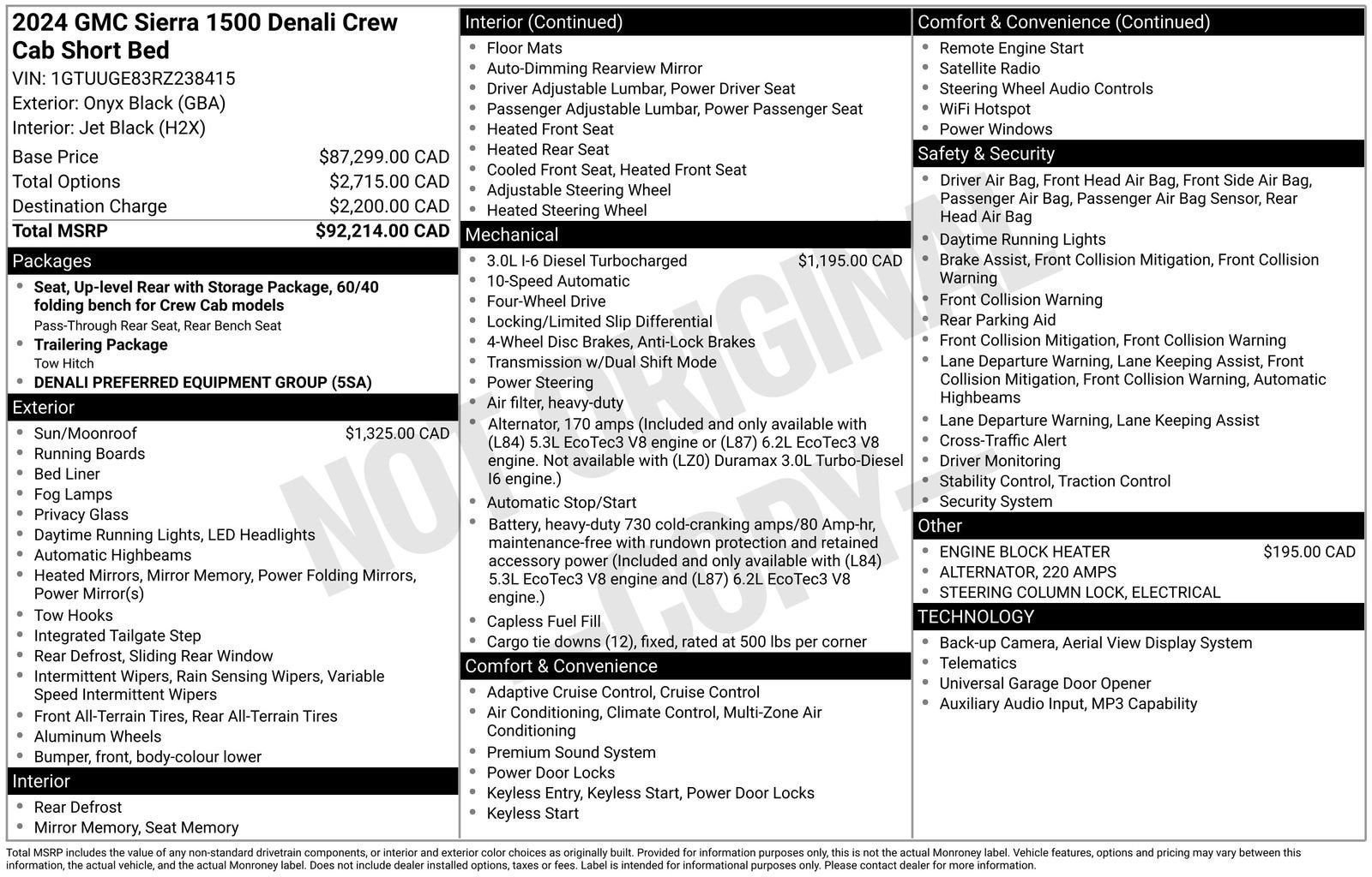 Used 2024 GMC Sierra 1500 Denali AWD/4WD image 36