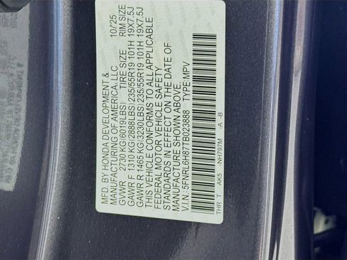 Used 2026 Honda Odyssey Touring image 46