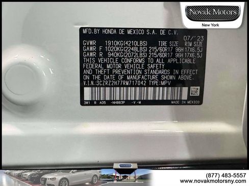 Used 2024 Honda HR-V EX-L image 19