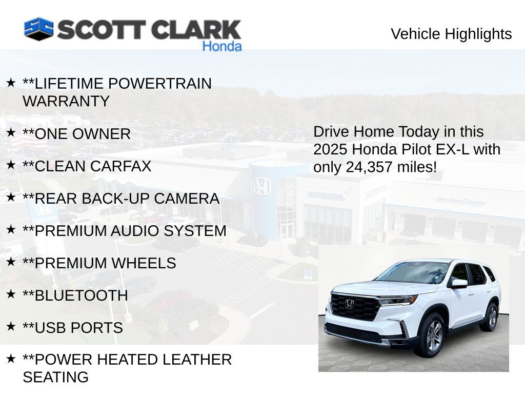 Used 2025 Honda Pilot EX-L image 11