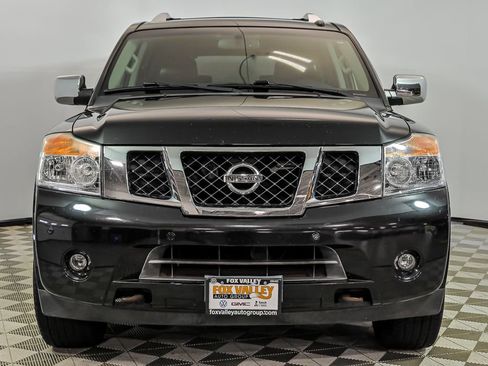 Used 2015 Nissan Armada Platinum w/ 2nd Row Captain Seat Package AWD/4WD image 4