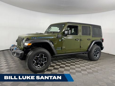 Used 2023 Jeep Wrangler Unlimited Rubicon 4xe w/ Cold Weather Group AWD/4WD image 1