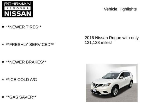 Used 2016 Nissan Rogue SV AWD/4WD image 7