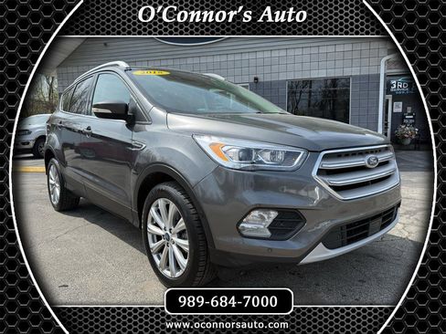 Used 2018 Ford Escape Titanium w/ Ford Safe & Smart Package AWD/4WD image 1