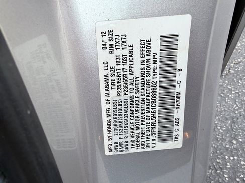 Used 2012 Honda Odyssey EX-L image 20