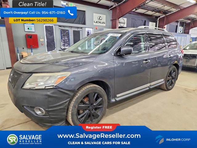Used 2013 Nissan Pathfinder Platinum w/ Platinum Premium Pkg AWD/4WD image 1