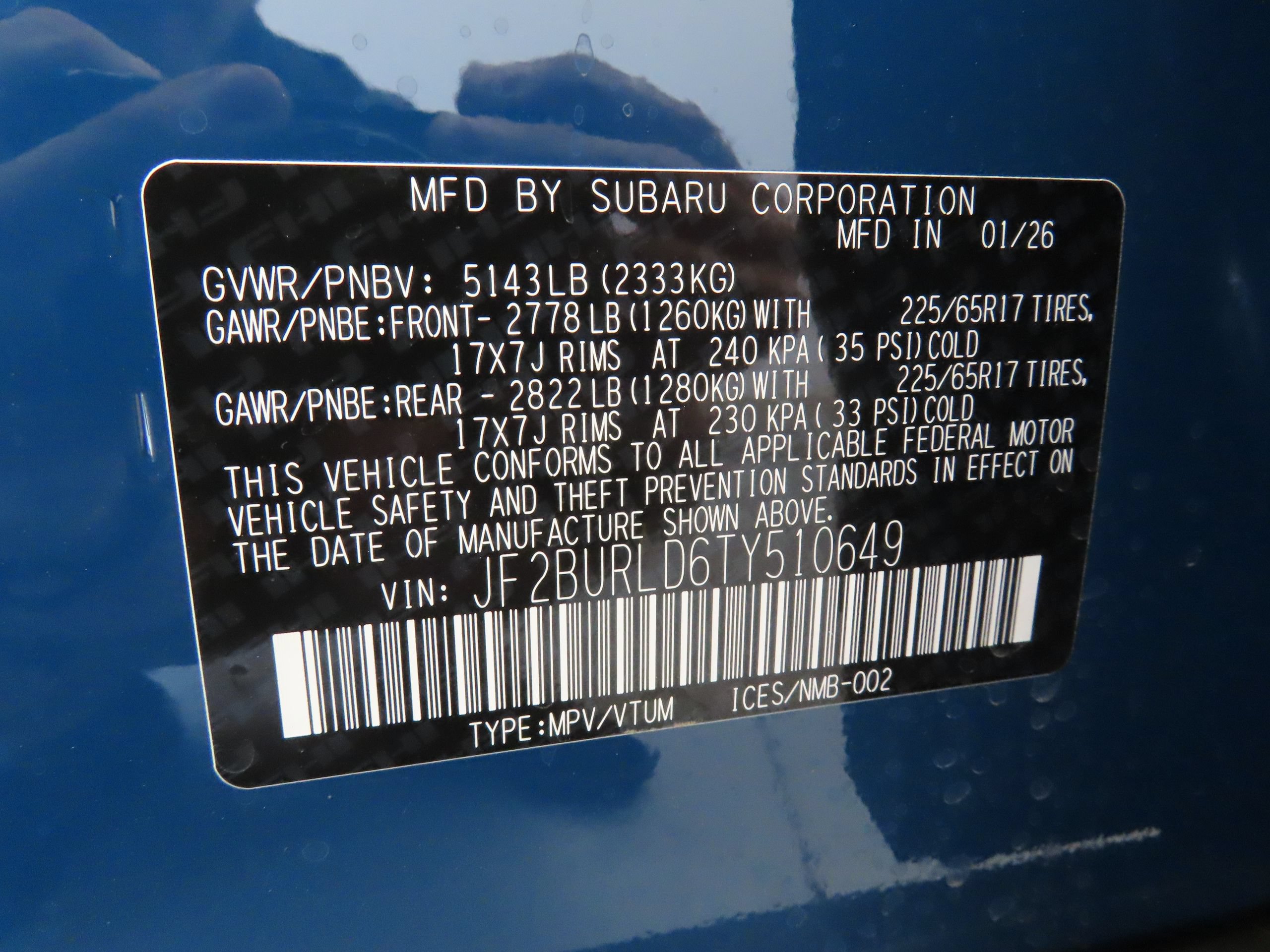 New 2026 Subaru Outback Wilderness AWD/4WD image 30