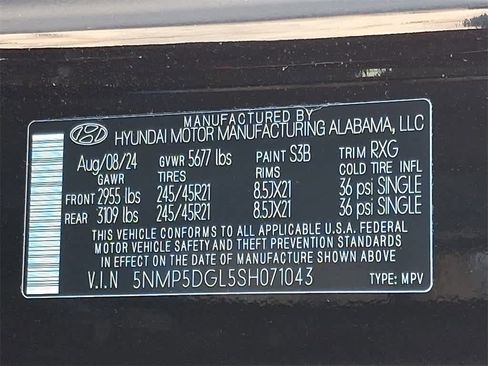 Used 2025 Hyundai Santa Fe Calligraphy image 29