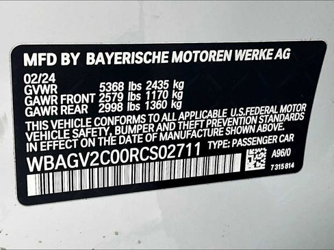 Used 2024 BMW 840i Gran Coupe w/ Driving Assistance Package image 36