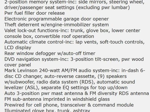 Used 2005 Lexus SC 430 Convertible image 94